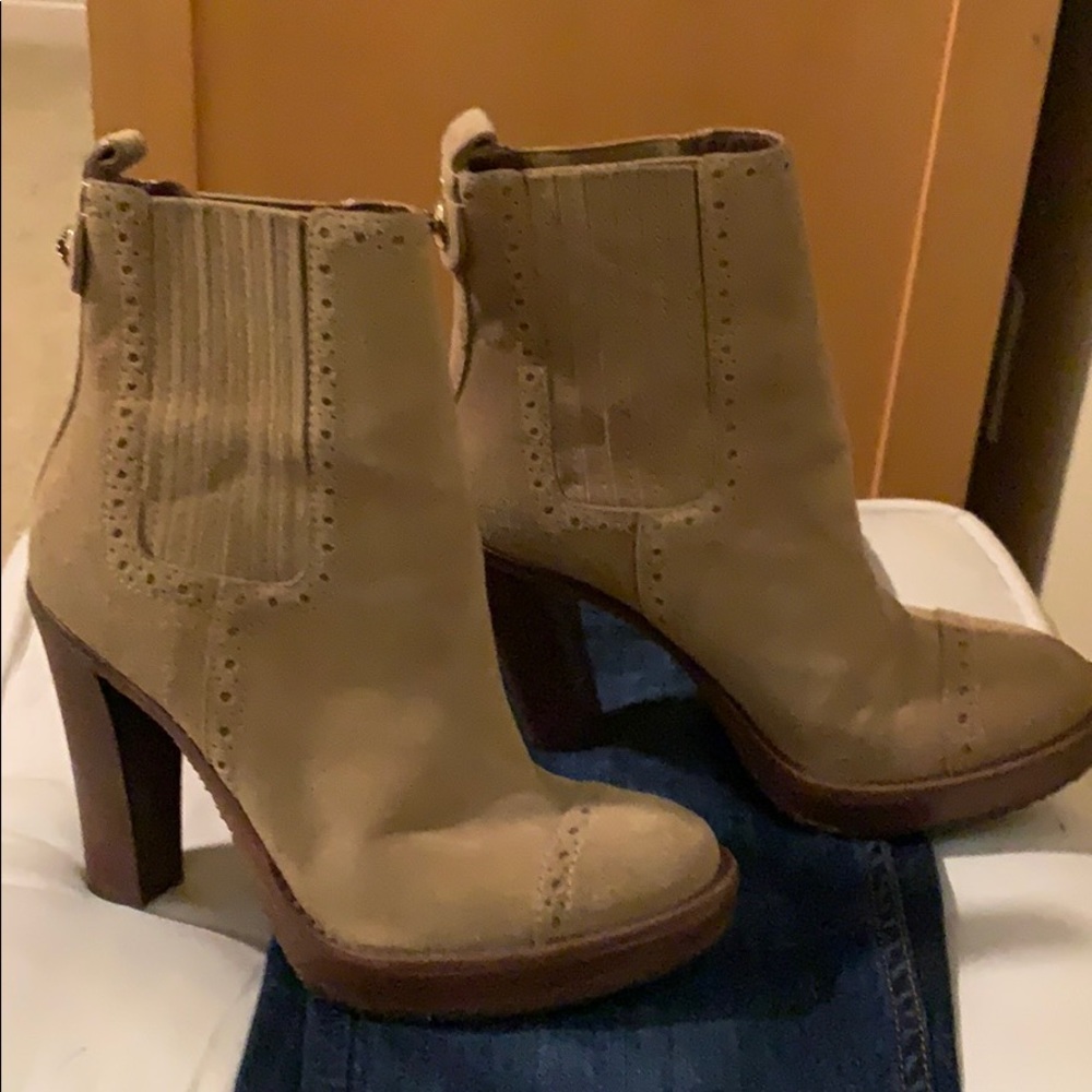 Tory Burch suede ankle boots
